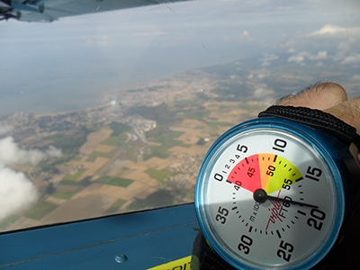 The skydiver altimeter V10